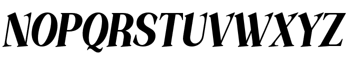 Vintera Italic Font UPPERCASE