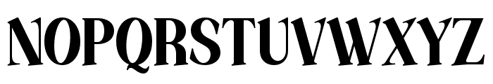 Vintera Regular Font UPPERCASE