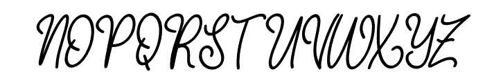 Vintless Italic Font UPPERCASE