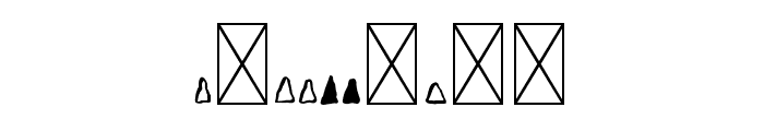 Violencia Symbols Font OTHER CHARS