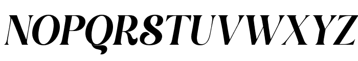 Violetta Estrada Italic Font UPPERCASE