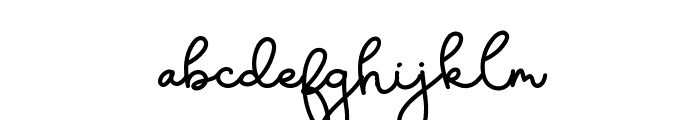 Violetta Grande Regular Font LOWERCASE