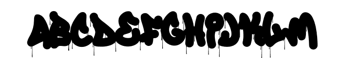 Viper Gear - Drip Font UPPERCASE