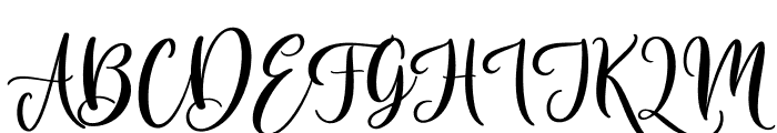 Virgi Ella Font UPPERCASE