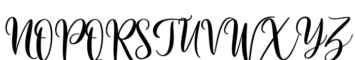 Virgi Ella Font UPPERCASE