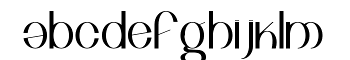 Virgion-Regular Font LOWERCASE