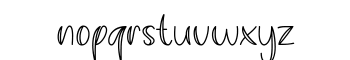 Visible Stars Font LOWERCASE