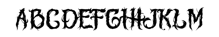 Vision Of Sorrow Font LOWERCASE