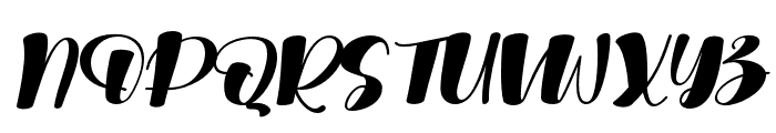 Vissheta-Italic Font UPPERCASE