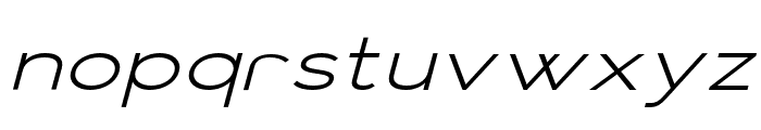 Vista Nordic Regular_Italic Font LOWERCASE