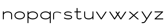 Vista Nordic Regular Font LOWERCASE