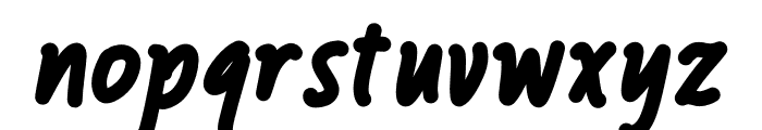 Vistally Font LOWERCASE