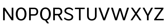 VistolSans-Regular Font UPPERCASE