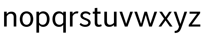VistolSans-Regular Font LOWERCASE
