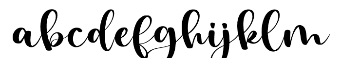 Vivanolla Font LOWERCASE