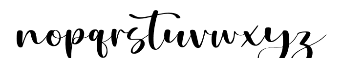 Vivanolla Font LOWERCASE