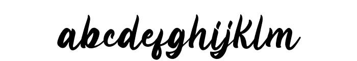 Viyona-Regular Font LOWERCASE