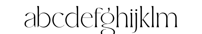 Vogate Font LOWERCASE