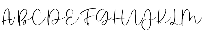Vogius Signature Font UPPERCASE