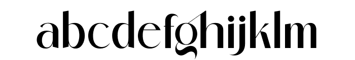 Voglire Font LOWERCASE