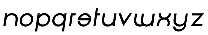 Vogue Display SemiBold_Italic Font LOWERCASE