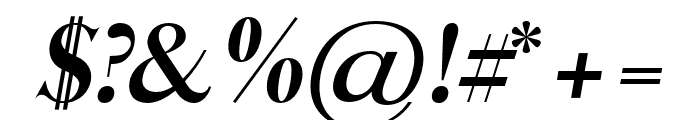 Vogue bold-italic Font OTHER CHARS