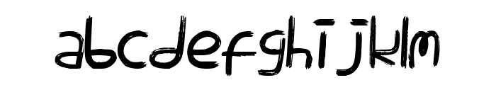 Void Age Font LOWERCASE