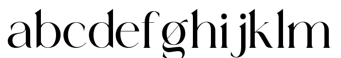 Volgarie-Regular Font LOWERCASE
