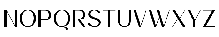 Volkga Regular Font UPPERCASE