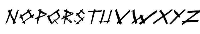 Volklore Italic Font LOWERCASE