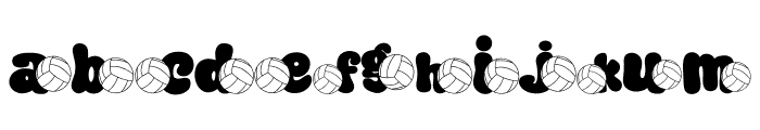 Volleyball Doodle FONT