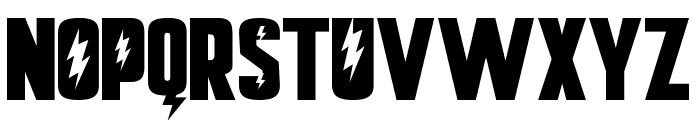 Volt Font LOWERCASE