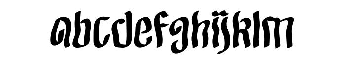 Voltagiaz Font LOWERCASE