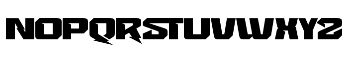 Voltstrom-Bold Font LOWERCASE