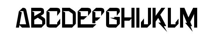 Voltstrom-Light Font LOWERCASE