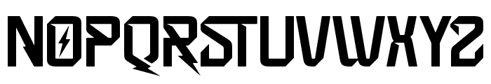 Voltstrom-Regular Font UPPERCASE