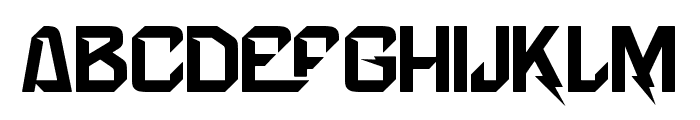 Voltstrom-Regular Font LOWERCASE