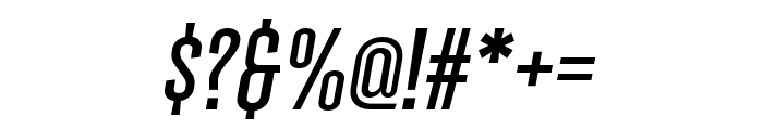 Volutant Display Italic Font OTHER CHARS