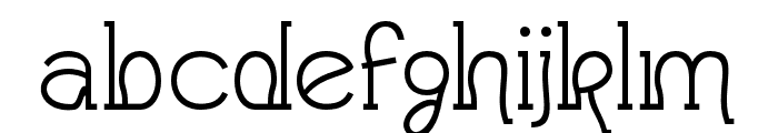 Vonque-Regular Font LOWERCASE