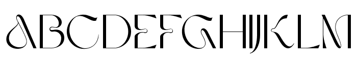 Vorage Font LOWERCASE