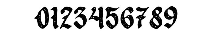 Vorged Dirty Blackletter Font OTHER CHARS
