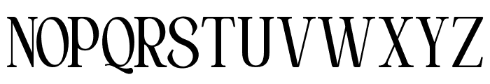 Vorina-Regular Font UPPERCASE