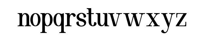 Vorina-Regular Font LOWERCASE