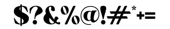 Vorlesta-Regular Font OTHER CHARS