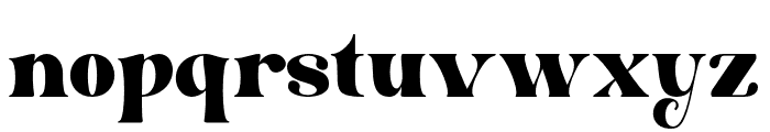 Vorlesta-Regular Font LOWERCASE