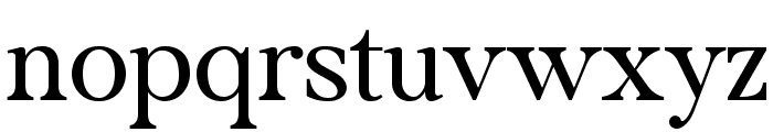 Voster Noise Regular Font LOWERCASE