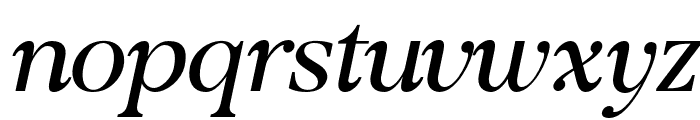 VosterNoise-Italic Font LOWERCASE