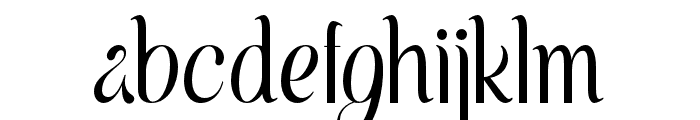 VoyageRegular Font LOWERCASE