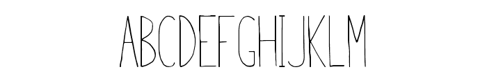 Voyageur Light Font UPPERCASE
