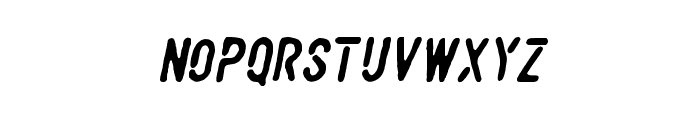 Vulturemotor-Italic Font LOWERCASE